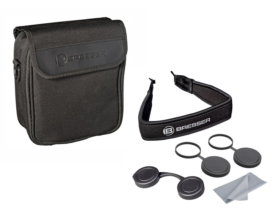 Bresser Pirsch 10x42mm Binocular Included Accessories