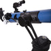 Explore One Gemini 70mm Refractor Telescope Ultimate Bundle Package and Bonus Accessories Mounting Arm with Clamp
