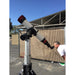 A Man Using Lunt 230mm Double Stack Solar Telescope with 34mm Blocking Filter Outdoors
