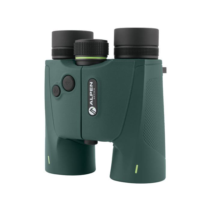 Alpen Apex XP 10x42mm ED Laser Rangefinder Binoculars Left Side Profile of Body