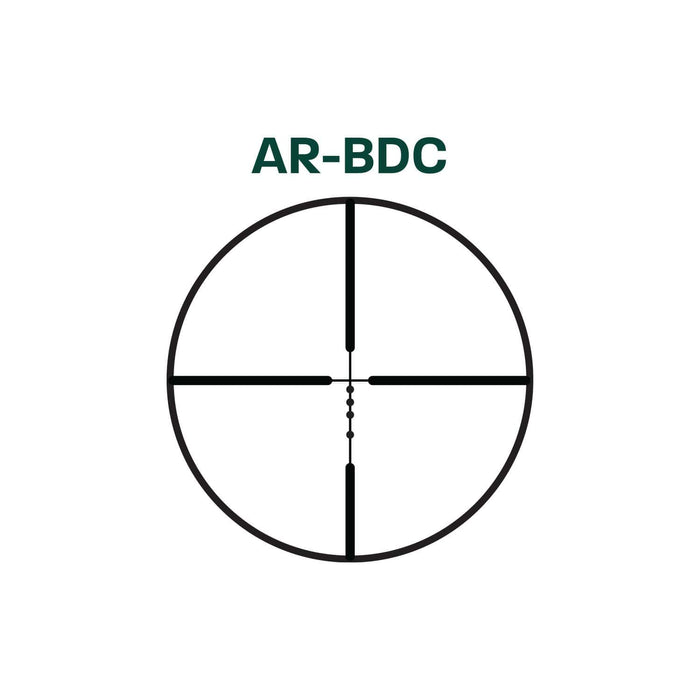 Alpen Kodiak 1-4x24mm Riflescope Reticle AR-BDC Feature