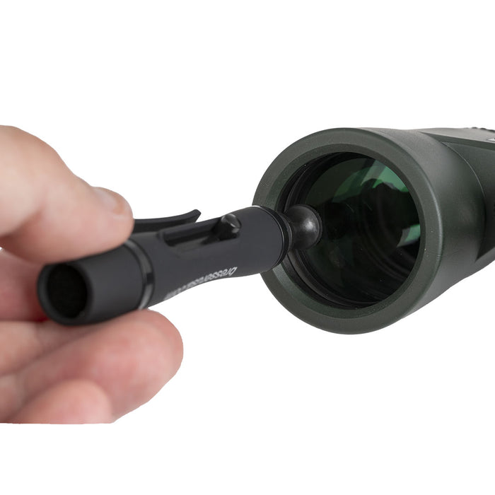Alpen Wings 8x56mm Binocular Cleaning Objective Lens using Pen Microfiber Tip
