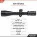 Athlon Optics Ares BTR GEN2 2.5-15x50mm APLR4 FFP IR MOA HD Riflescope Key Features