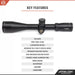 Athlon Optics Ares BTR GEN2 2.5-15x50mm APRS5 FFP IR MIL HD Riflescope Key Features