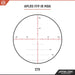 Athlon Optics Ares BTR GEN2 4.5-27x50mm APLR3 FFP IR MOA HD Riflescope 27x Zoom Reticle