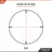 Athlon Optics Argos BTR GEN2 6-24x50mm APLR2 FFP IR MOA Riflescope 24x Zoom Reticle