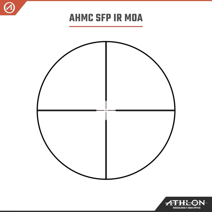 Athlon Optics Argos HMR 2-12x42mm AHMC SFP MOA Riflescope Reticle