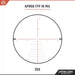 Athlon Optics Helos BTR GEN2 4-20x50mm APRS6 FFP IR MIL Riflescope 20x Zoom Reticle