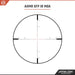 Athlon Optics Midas BTR GEN2 4.5-27x50mm AHMR SFP IR MOA HD Riflescope Reticle