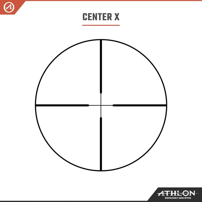Athlon Optics Neos 6-18x44mm Center X Riflescope Reticle