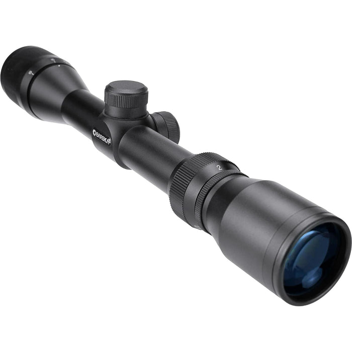 Barska 2-7x32mm AO Airgun Reverse Recoil Rifle Scope with Mil-Dot Reticle Objective Lens