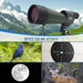 Barska 25-125x88mm WP Benchmark Spotting Scope Optics for any Activity