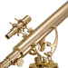 Barska 28x60mm Power Anchormaster Classic Brass Telescope with Mahogany Tripod Body Brass Cradle Mount