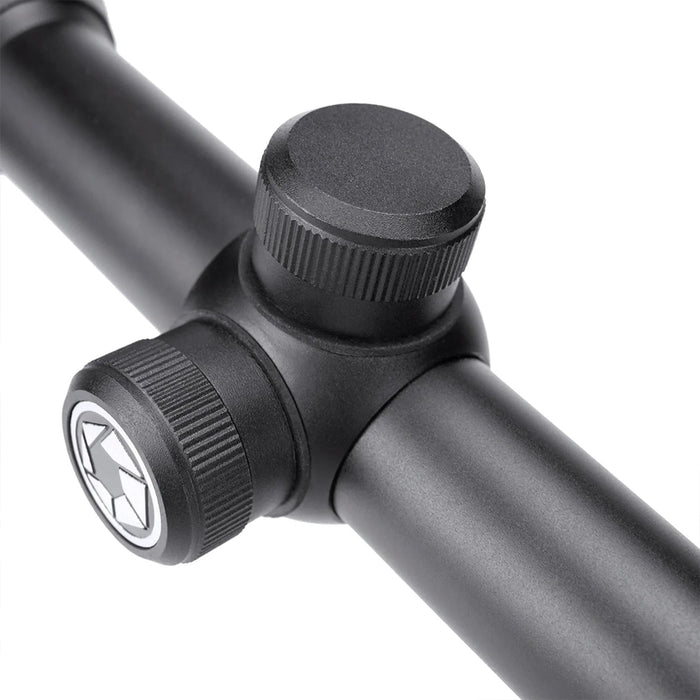 Barska 3-12x40 AO Airgun Reverse Recoil Rifle Scope with 30/30 Reticle Adjustment Knobs