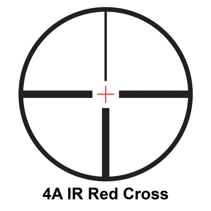 Barska 3-12x56mm IR Euro-30 Pro Rifle Scope 4A IR Red Cross Reticle