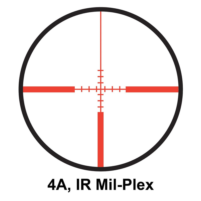 Barska 3-9x42mm IR B.D.C. Contour Compact External Range Drum Rifle Scope 4A IR Mil-Plex Reticle