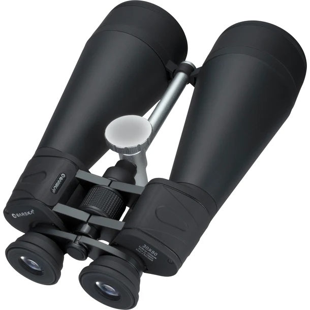 Barska 30x80mm X-Trail Binoculars Braced In Tripod Mount Intact Eyepieces