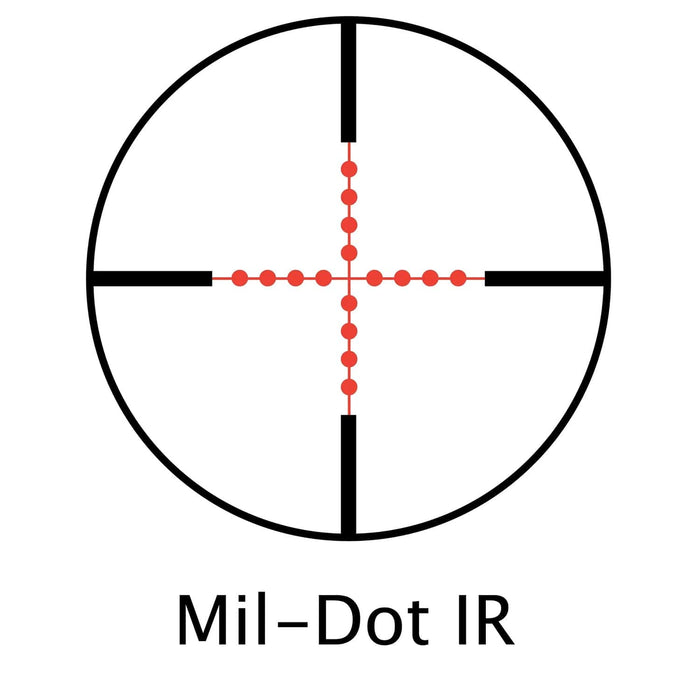 Barska 6-24x44mm IR SWAT Rifle Scope Mil Dot IR Reticle