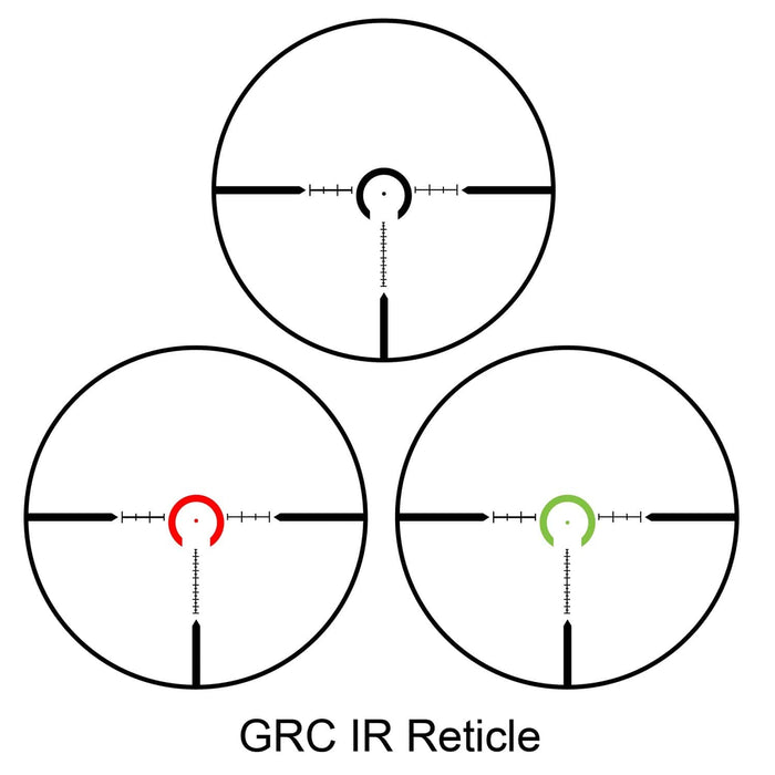 Barska Level 1-6x 24mm IR HD FFP Rifle Scope GRC IR Reticle