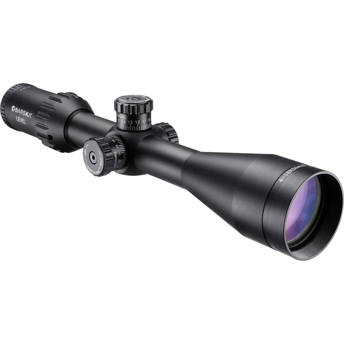 Barska Level 4-16x50mm IR MOA Rifle Scope - AC12784 — Red Carpet Telescopes