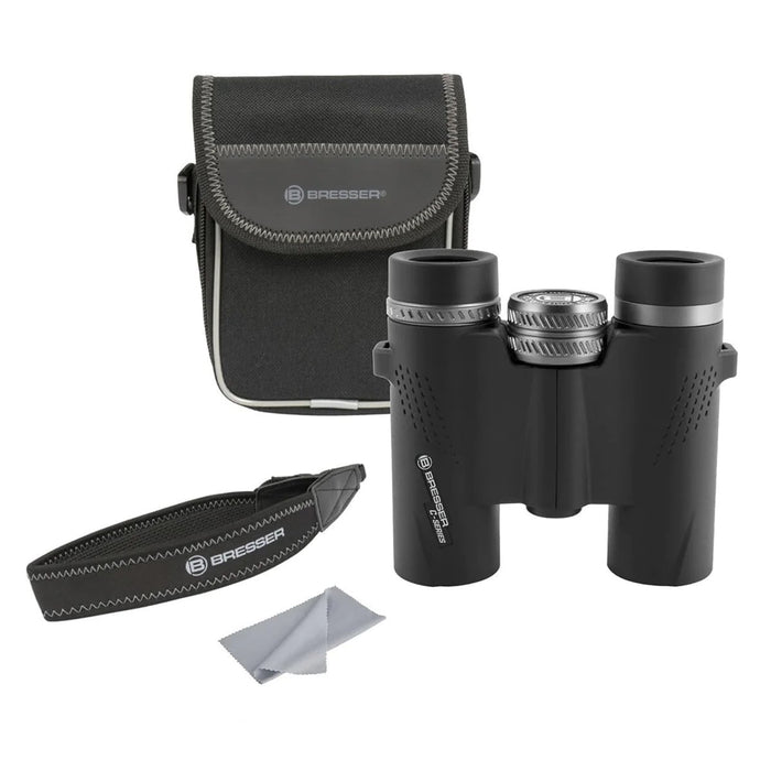 Bresser C-Series 8x25mm Binoculars Package Inclusion
