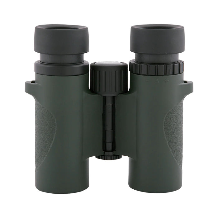 Bresser Condor 10x32mm Binoculars Body Standing Eyepieces Zoomed Out
