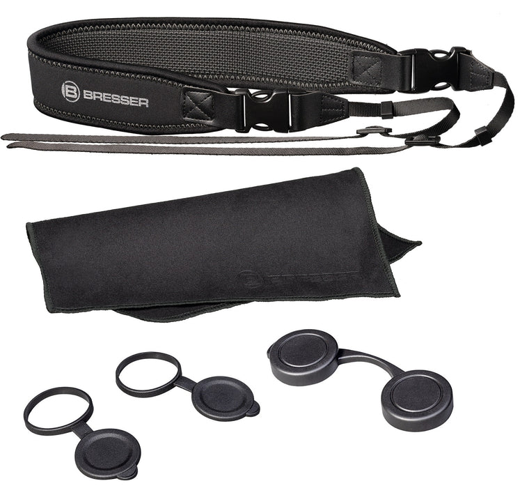 Bresser Pirsch ED 8x42mm Binocular Included Accessories