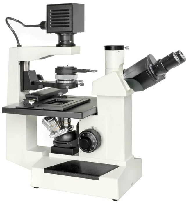 Bresser Science IVM 401 Microscope Body Side Profile Left