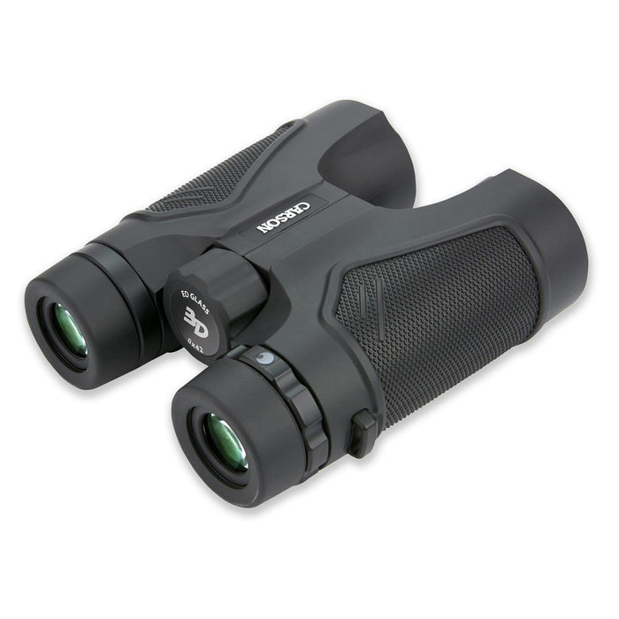 Carson 3D Series 8x42mm HD Binoculars with ED Glass Eyepieces and Focuser