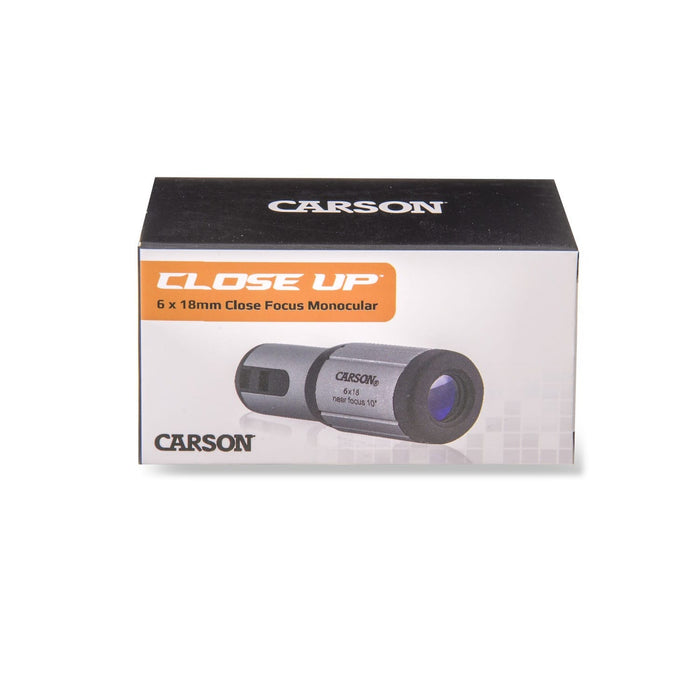 Carson Close-Up™ 6x18mm Monocular Front Box