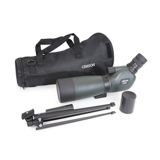 Carson Everglade 15-45x60mm Angled Spotting Scope Included Accessories