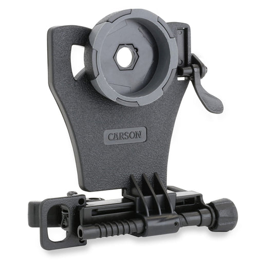 Carson HookUpz™ Binocular Smartphone Digiscoping Adapter Rear Profile of Body