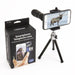 Carson HookUpz™ Telephoto Lens Monocular Smartphone Digiscoping Adapter Kit Box