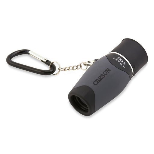 Carson MiniMight™ 6x18mm Monocular with Carabiner Clip 