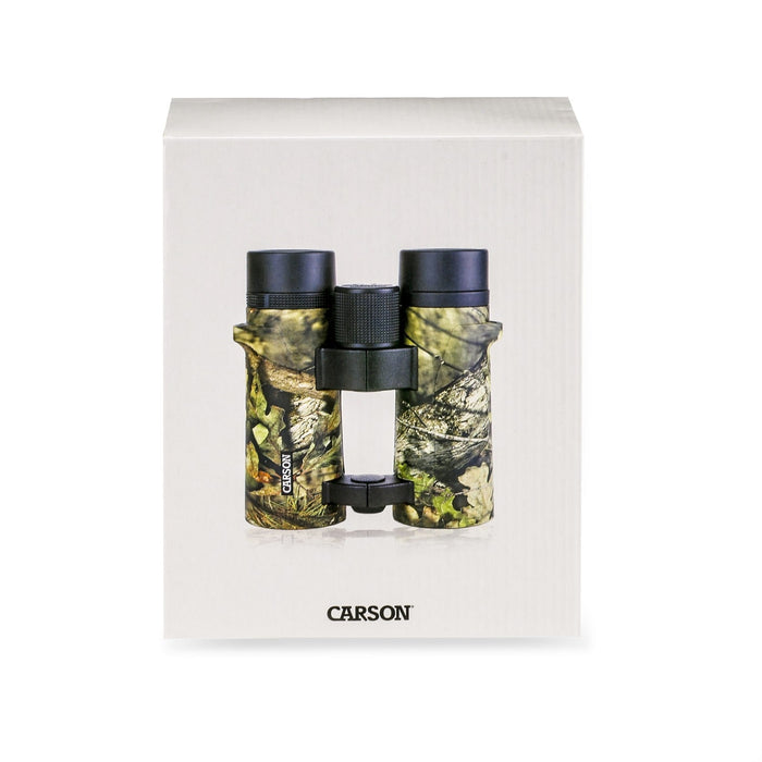 Carson RD Series 10x42mm HD Binoculars in Mossy Oak Front Box