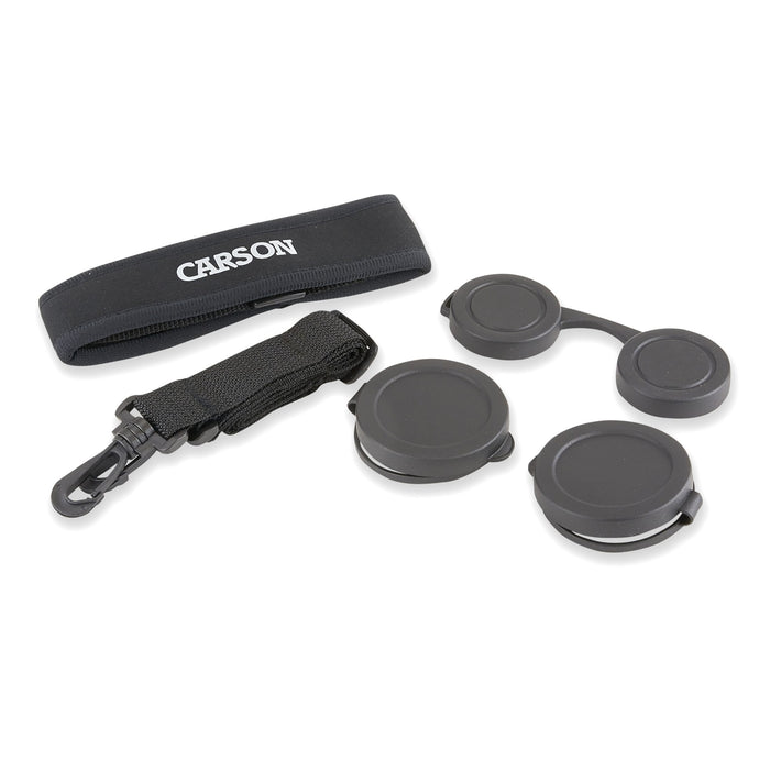 Carson RD Series 10x50mm HD Binoculars Included Accessories