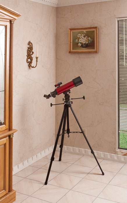 Carson Red Planet 25-56x80mm Refractor Telescope with Digiscoping Adapter Indoors