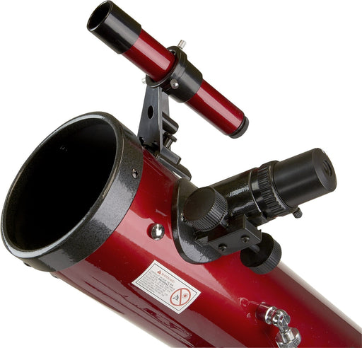 Carson Red Planet 35-78x76mm Newtonian Telescope Finderscope and Eyepiece