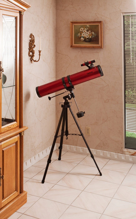 Carson Red Planet 45-100x114mm Newtonian Reflector Telescope Indoors
