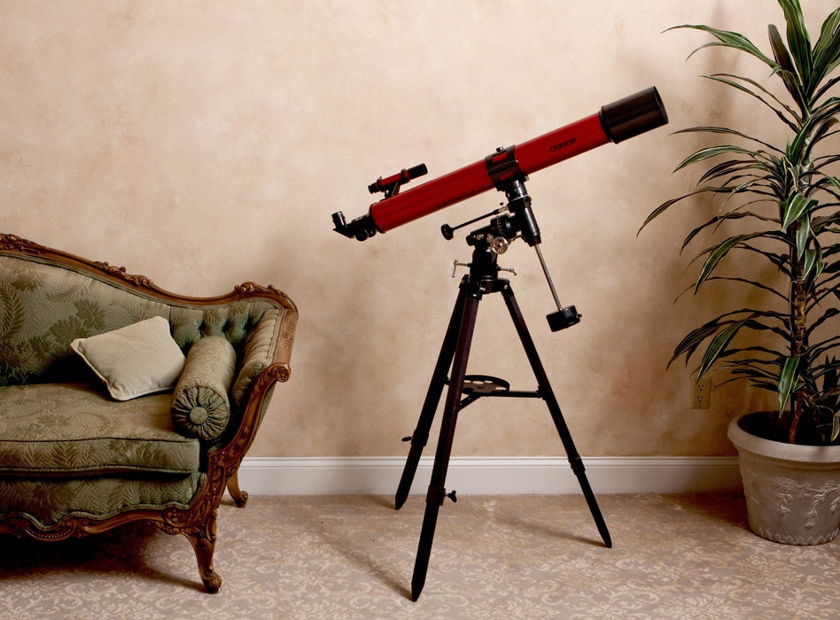 Carson Red Planet 50-111x90mm Refractor Telescope Indoors