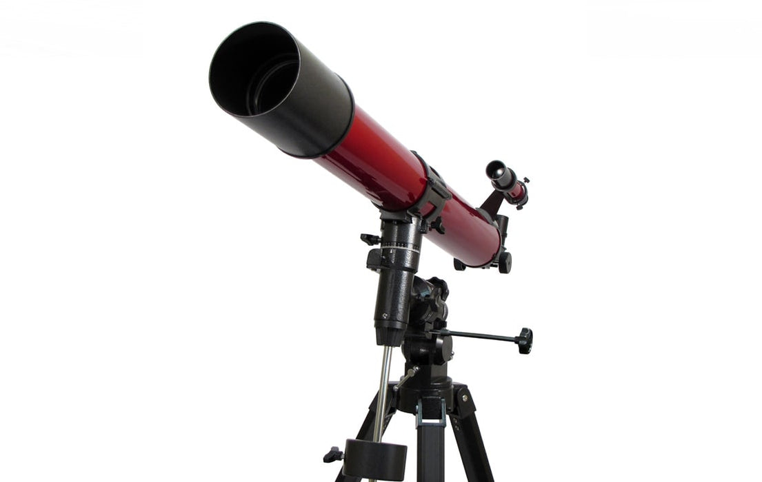 Carson Red Planet 50-111x90mm Refractor Telescope with Digiscoping Adapter Front Profile Body