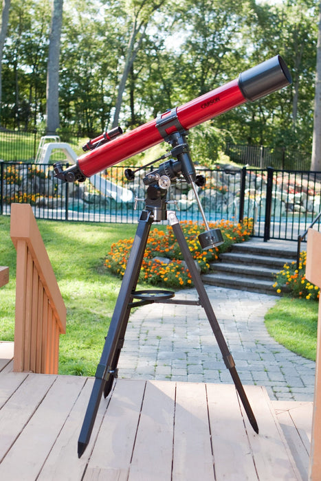 Carson Red Planet 50-111x90mm Refractor Telescope with Digiscoping Adapter Outdoors