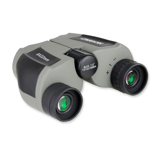 Carson Scout™ Series 8x22mm Compact Binoculars Eyepieces and Focuser