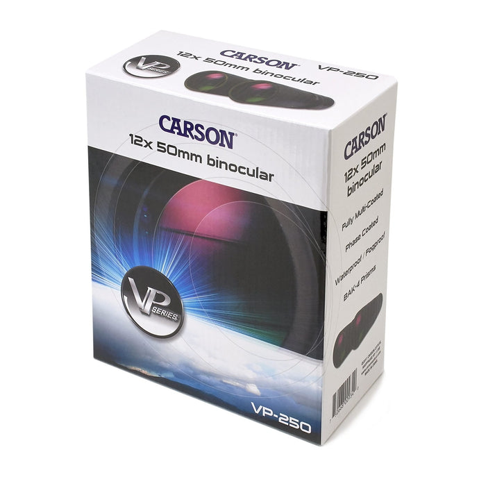 Carson VP Series 12x50mm HD Binoculars Box
