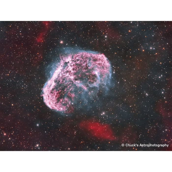 Chuck's Astrophotography #2 Capture Using Explore Scientific FCD100 Series 127mm f/7.5 Aluminum Air-Spaced Triplet ED APO Refractor Telescope