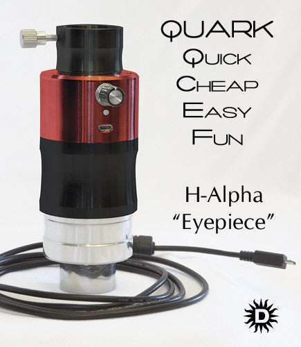 DayStar QUARK Chromosphere H-Alpha Eyepiece Solar Filter DSZ4C - Quick, Cheap, Easy, & Fun