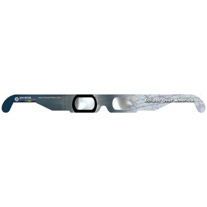 Daystar Eclipse Over America Style Eclipse Solar Glasses Body Front Profile