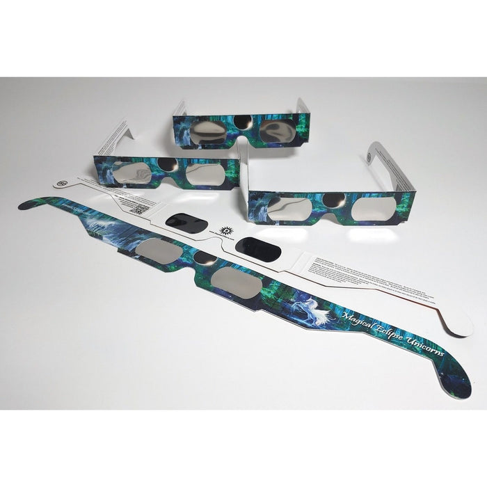 Daystar Magical Eclipse Unicorns Style Funner Eclipse Solar Glasses 5 Pack