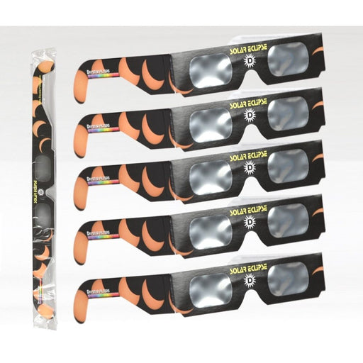 Daystar Solar Eclipse Style Eclipse Solar Glasses - 5 Pack