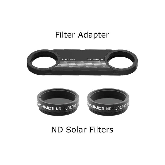 DWARF II Smart Telescope  Solar Edition Adapter and ND Filters